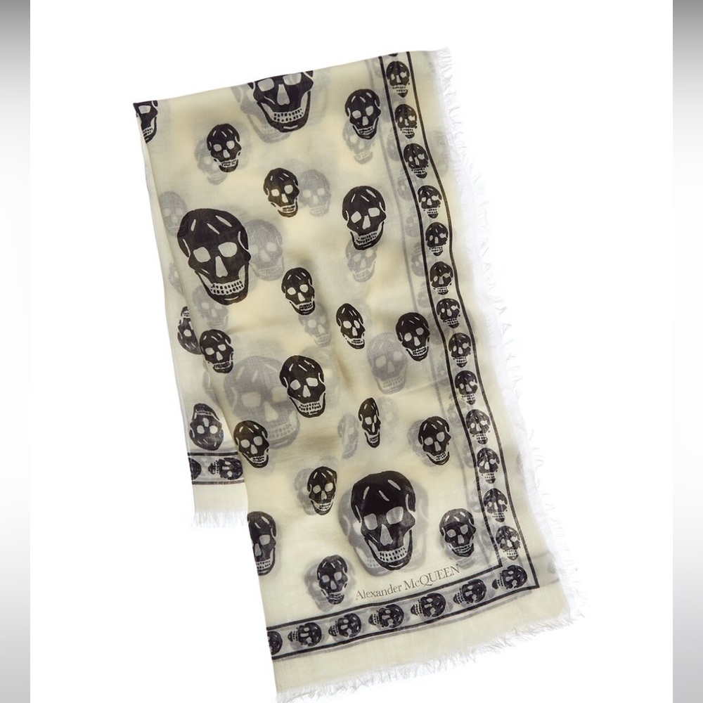 Alexander McQueen Skull Shawl
